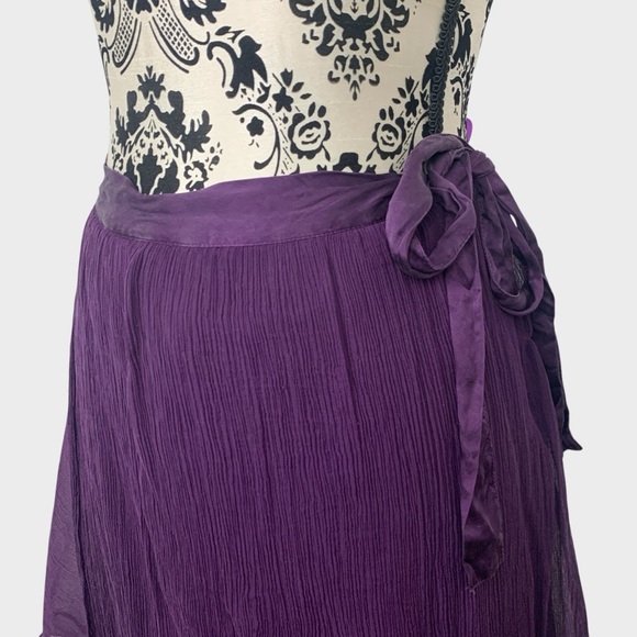 Jacob Silk A-Line Circle Skirt - Picture 6 of 7